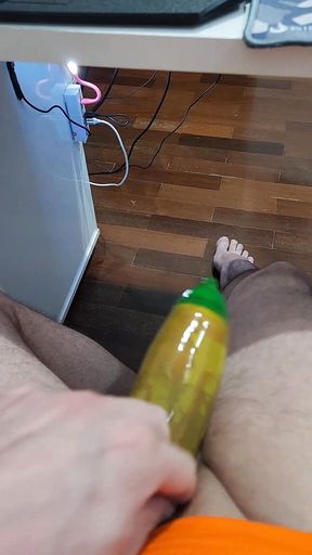 Cum in the Condom.