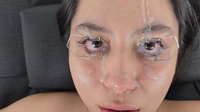 anal sex and cum in eyes