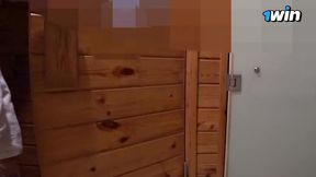 Unexpected Encounters in the Sauna: Tempting Moments with a Sultry Stranger!