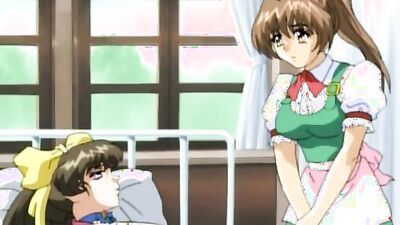 Naughty anime slavegirl bound and used as sex toy by her sorority master