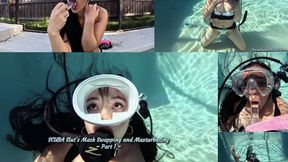 SCUBA SLUT’S MASK SWAPPING AND MASTURBATING- PART I 4K