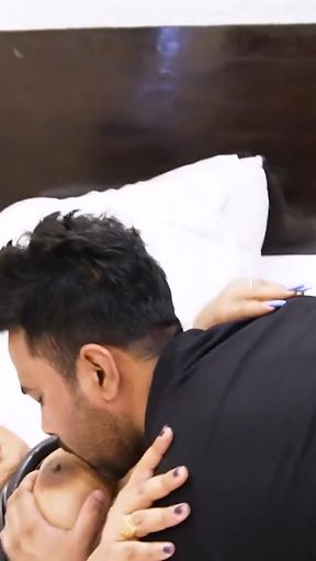 INDIAN DESI HONEYMOON COUPLE FUCKED HARDCORE IN THEIR FIRST NIGHT IN HOTEL ROOM   Clip 1