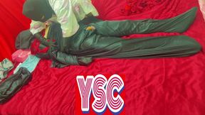 Ruined in black silky