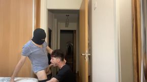 The Hooded Guy Fucks Me Hard - I Ride His Big Cock Until I Cum