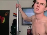 A twink and his pole