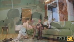 Watch MILana Taylor, Olivia trunk & their sexy lesbian threesome in the office interview