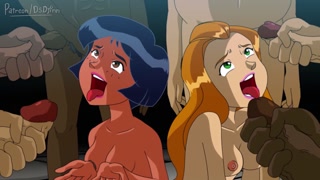 hot girls fucked in gang bang party