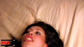 hot big tits french arab slut karmen diaz gets her hairy pussy fucked hard