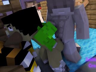 Our Secret College Club / Minecraft Homosexual Porn