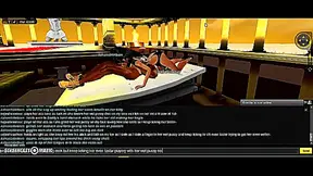 Ashanti Greek Fantasy Unfolds in 3D Hentai VR World with IMVU Stars