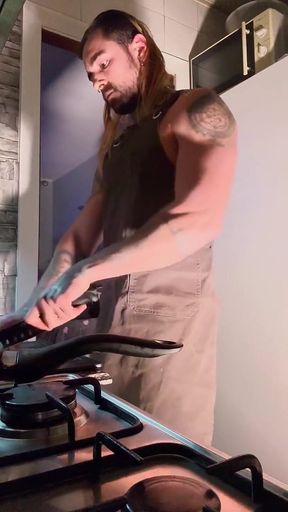 My Special Recipe: a Pinch of Cooking, a Dash of Pleasure (solo Male, POV)