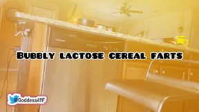 ebonybooty49 - Bubbly Lactose Cereal Farts