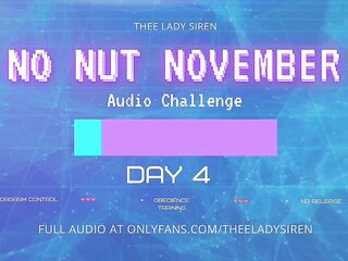 No Nut November Audio Defiance Day 4
