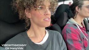Unexpected Outdoor Encounter: Stepmom and Stepson Get Caught!
