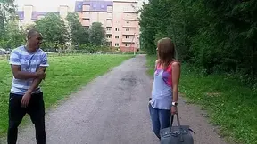 Madelyn in one of the hottest Chicks gets fucked in the park
