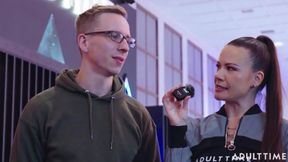 Adult Time Vists German Porn Convention  Featuring Alison Rey  Venus Berlin 2025