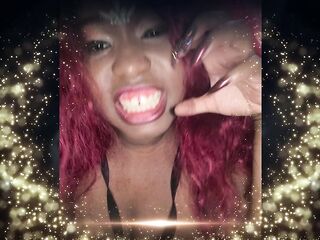 Domme Tapping Her Nails on the Keyboard