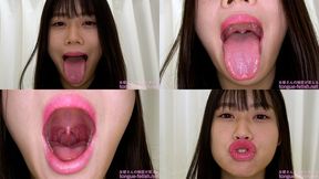 Rin Amasawa - Erotic Long Tongue and Mouth Showing - MOV 1080p