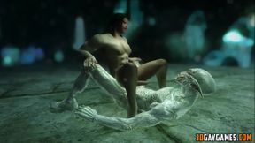 Creatures Of The Cave Fucking Gay Warrior In Ass