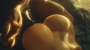 Uncut Scene: Holding My Bubble Butt Toy Early in the Morning