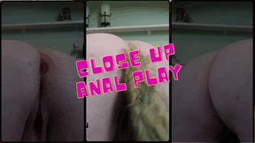 Close up Anal Play wmv