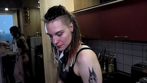 He licked my pussy till i cum, use me on table and cover with his seed! It'_s all what I get for a good blowjob!