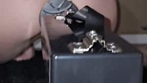 My first time being fucked by a machine!