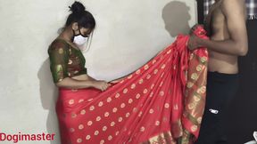 Desi Indian Bhabhi Ko Lal Sari Mein Jabarjat Choda Hai _ Sexy Hot Movie