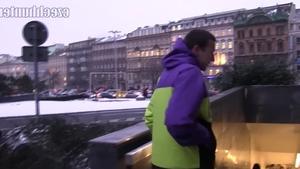 Czech Hunter: Frosty BJs in Prague