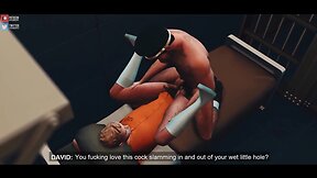 Sims 4 prisoner gets drilled by officer in his cell [punish me, mor]