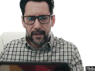 U shouldnt have spied on me stepdad now I make u lick me