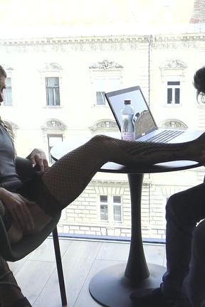 Job Interview Ends with Foot Licking!.