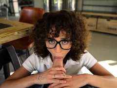 Cock craving teen satisfies taboo desires with stepbro