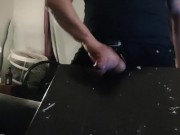 Cute Skull t-shirt/cumming on a black board