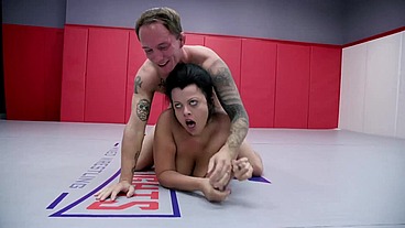 Nadia White vs Jason Michaels Mixed Wrestling