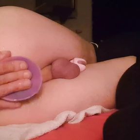 Sissy selffuck with Dragon dildo