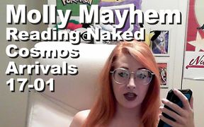 Mo Lly Mayhem Reading Naked the Cosmos Arrivals 17-01