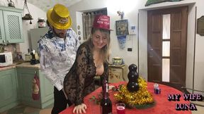 the best way to end the year is to open luna s ass before dinner