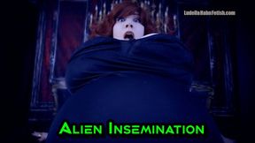 Alien Insemination - Ludella Impregnated in Sci Fi Thriller with Rapid Growth, Pregnant Belly Inflation, Breast Expansion, and a Sploshy POP Climax - MP4 720p