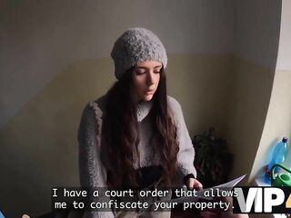 VIP4K. POV sex with debt collector