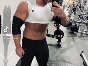 Hot Man TikTok Photo Trend shows all Ass Cock Muscles Beard