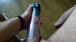 Extreme Vacuum Pumping &amp; Cock Ring Teaser POV