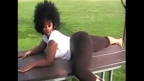 Blac Chyna at the park rob kardashian girlfriend
