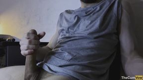 Twink veins explode massive 9 inch cock jizz flood desperate orgasm
