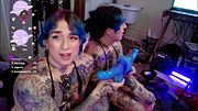 Goonette deep throating Gagging and playing with her spit part 2/2