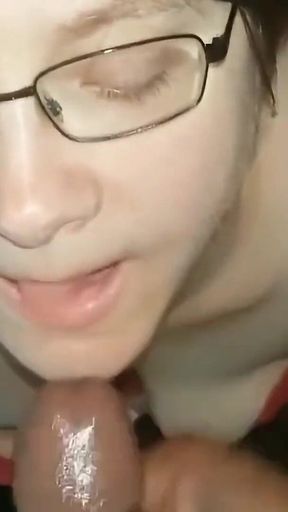 On My Knees BBC Blowjob Cumming Deep in My Mouth
