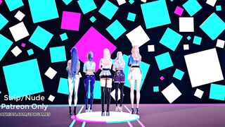 [MMD] EXID - DDD Bae Kpop Dance Kda Ahri Akali Kaisa Evelynn