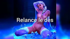 Elsa Frozen hentai french joi avec dès (ass play'ice play)