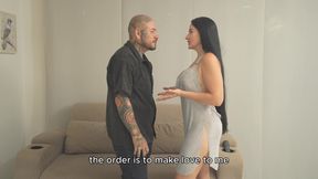 Horny MILF Fucks Her Bodyguard Because Her Husband Stands Her up