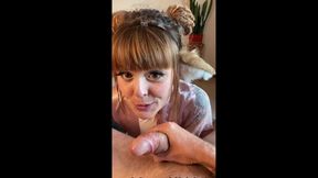 Mogwai Sloppy Worship Cock with Asmr Spitplay